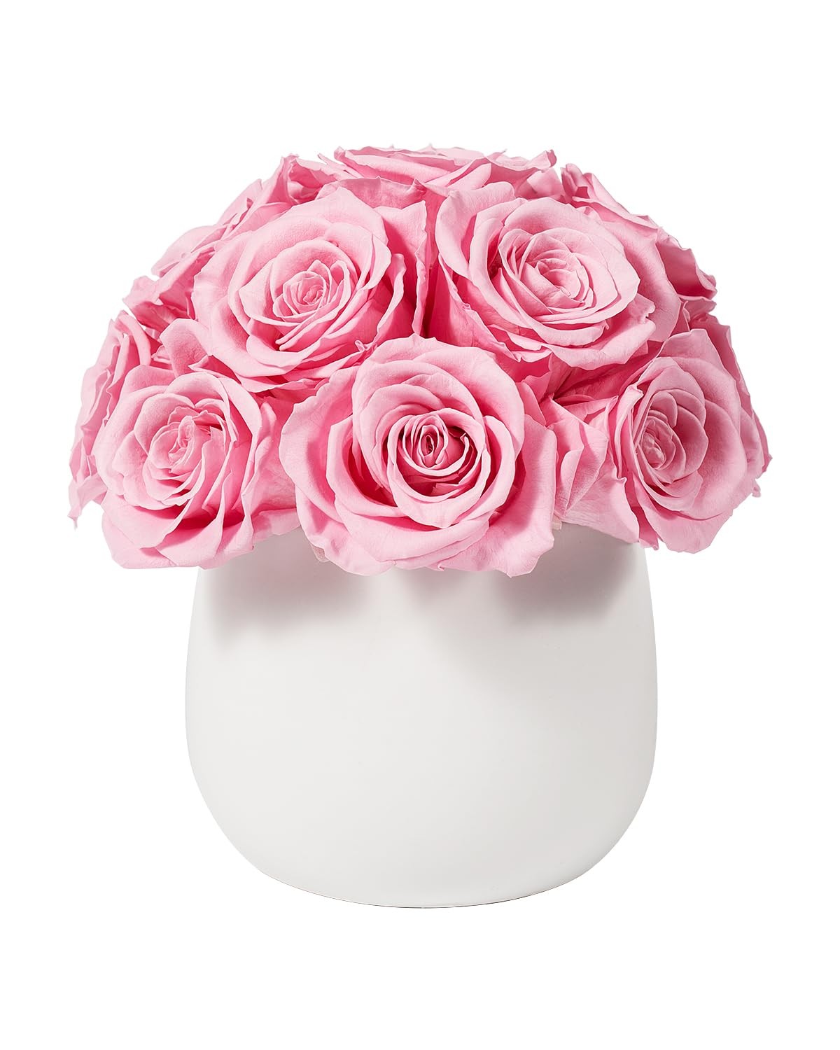 Preserved Flowers Vase Ceramic Decor, Eternal Flower Vases for Centerpieces, …