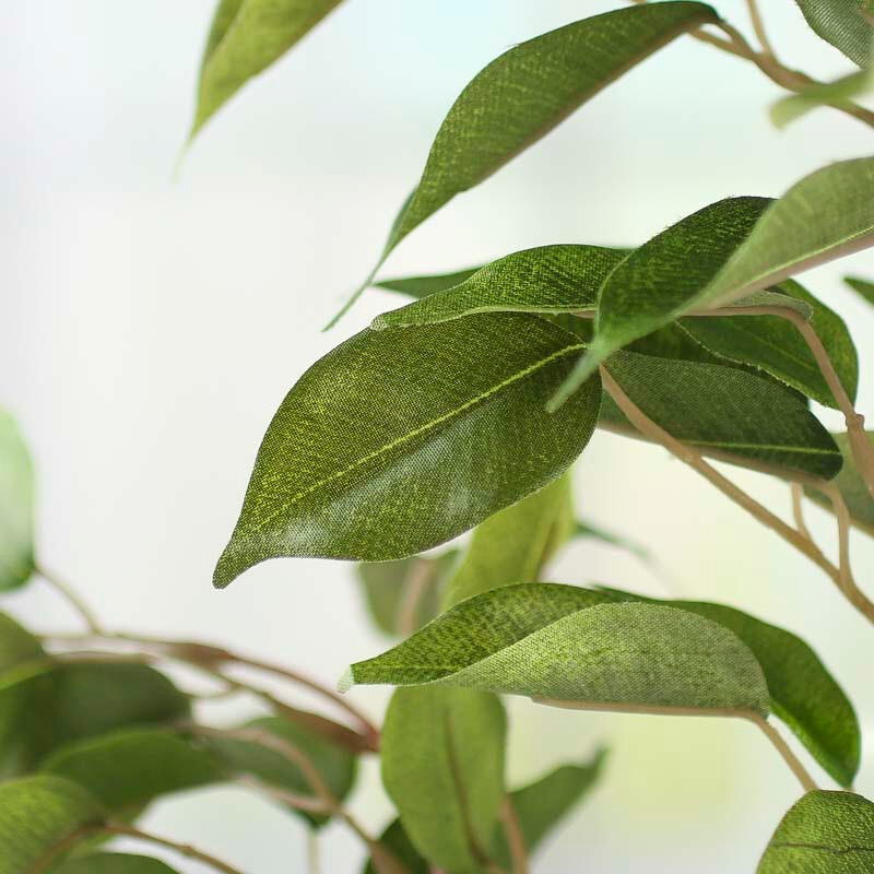 Set of 2 Artificial Ficus Leaf 34″ Sprays for Home Decor