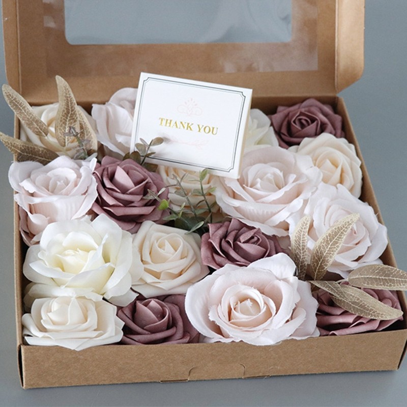 Elegant Flower Boxes Creative Bouquets Hand Packaging Holds for Lover Friend