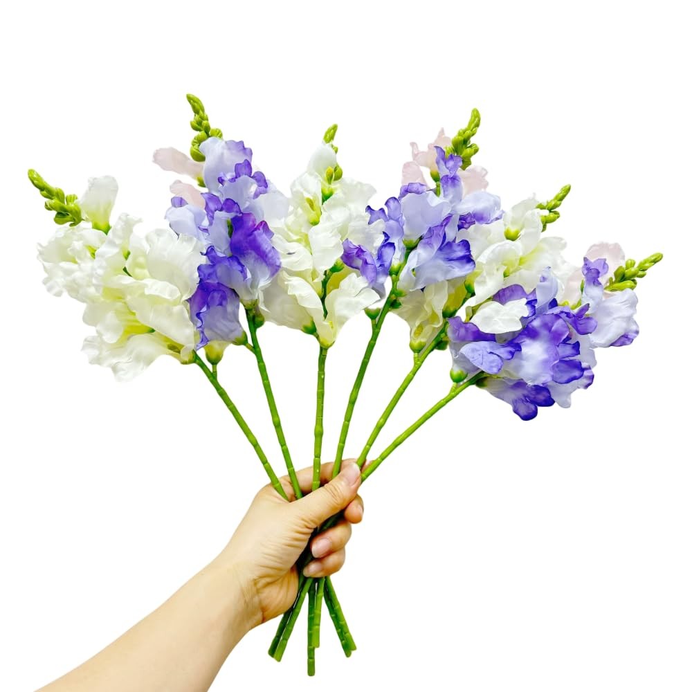 Artificial Delphinium Flowers,Artificial Silk Flowers Hyacinth,Silk Flowers w…