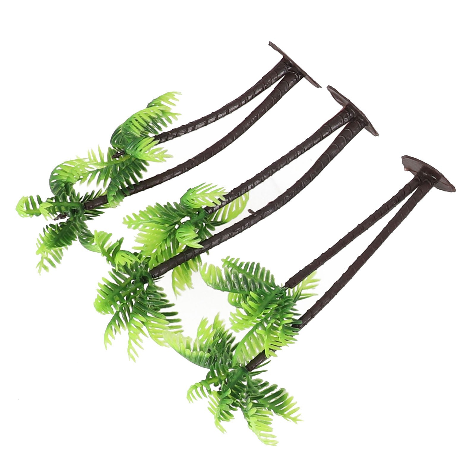 Artificial Coconut Palm Tree Plant Bonsai Realistic Miniature Home Decoration