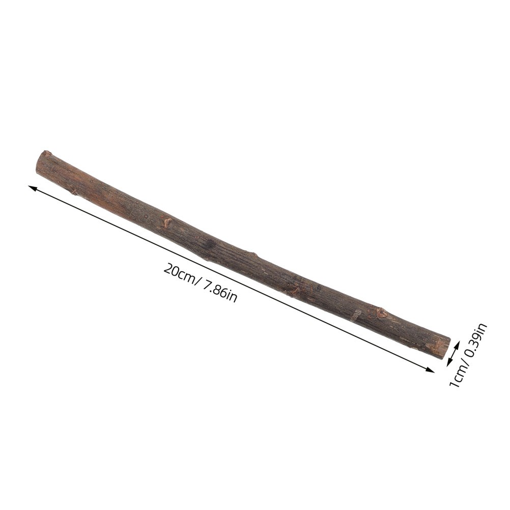 70PCS Craft Sticks: 20CM/8″ Wood Twigs – Decorative Natural Branches for DIY
