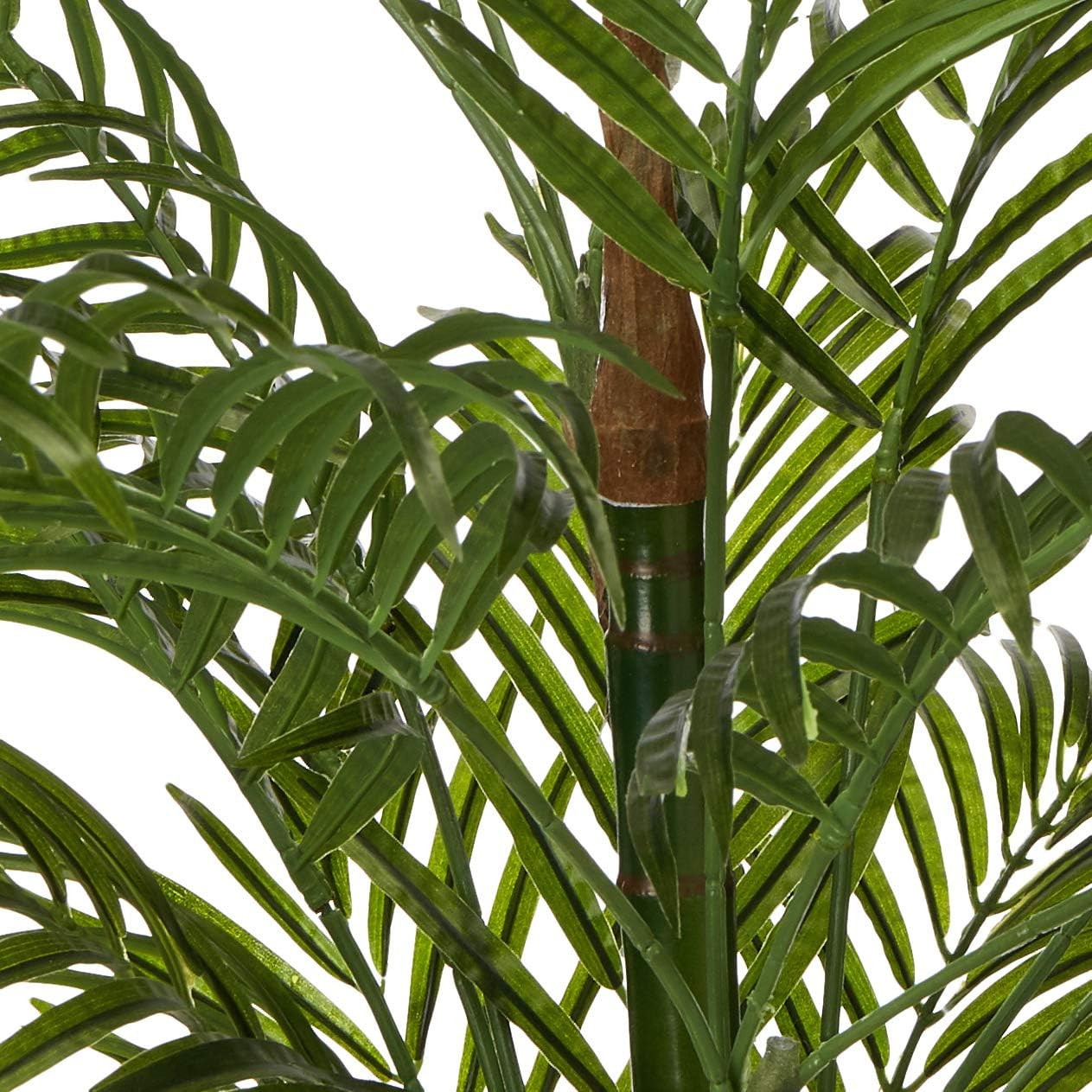 4.5Ft Areca Palm Tree in Black Planter – UV Resistant for Indoor/Outdoor Use