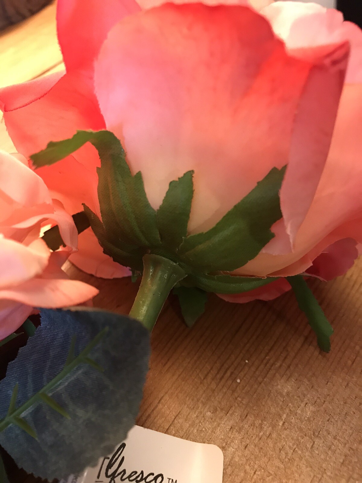 Alfresco Heidy Life Like Artificial Pink Roses Teacher DIY Project Home Decor