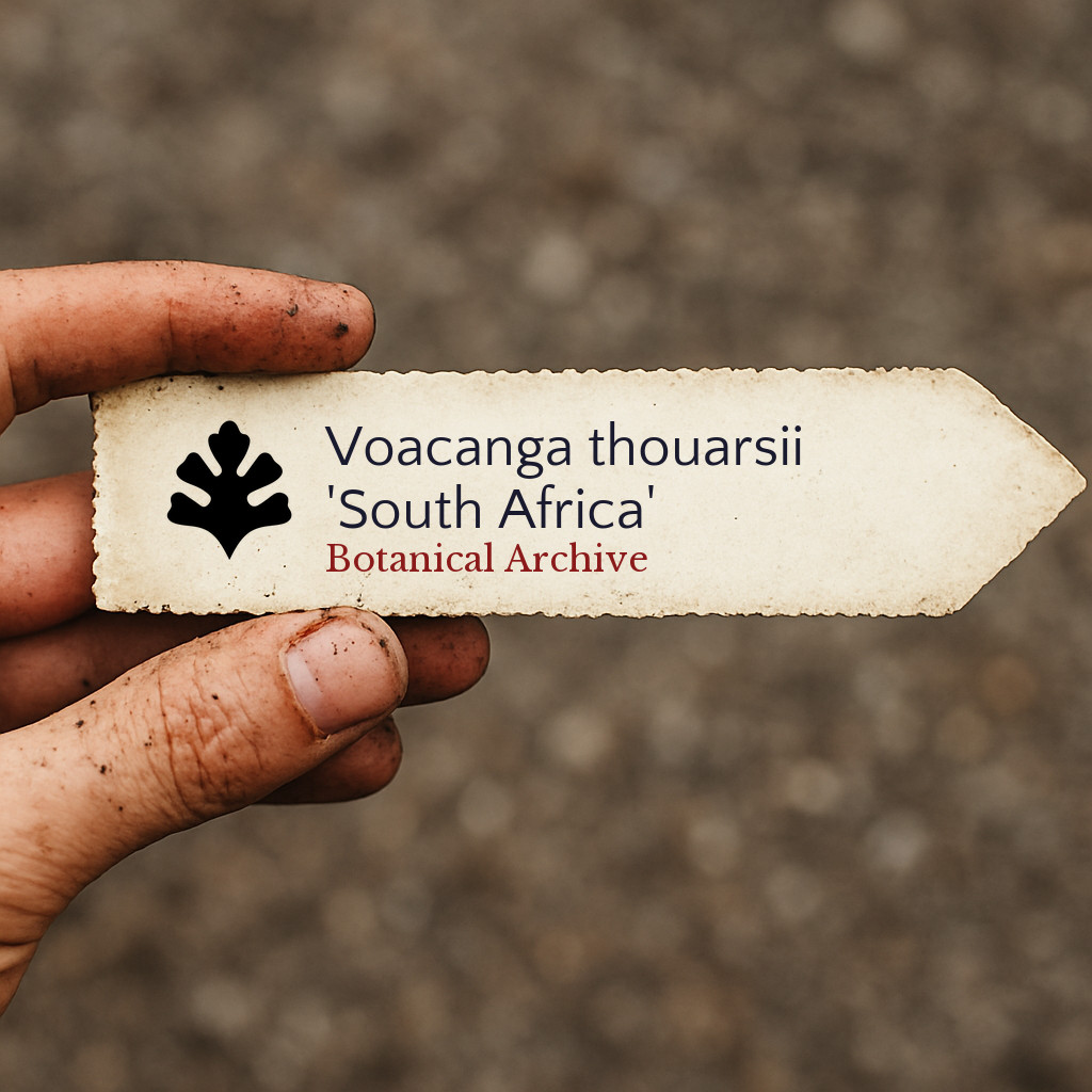 Voacanga thouarsii ‘South Africa’ | African Frangipani | 100 SEEDS – African Fra