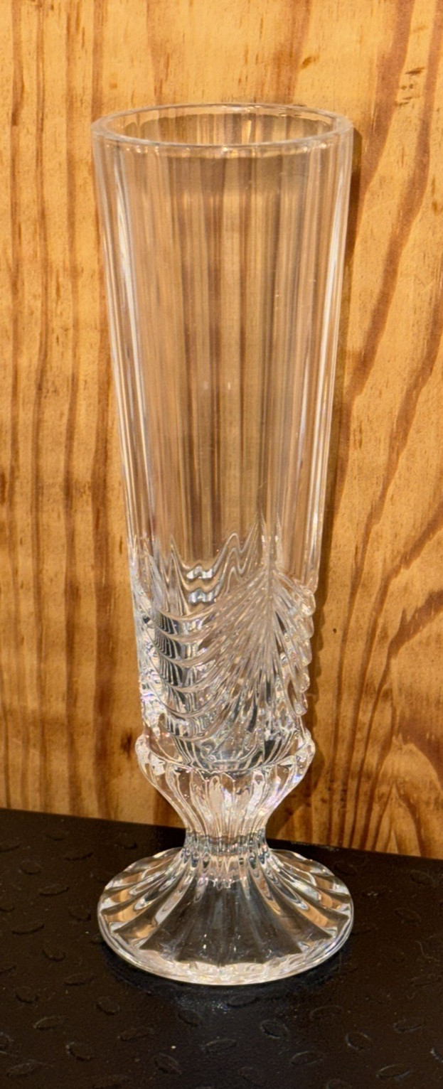 Bud Vase RCR Royal Crystal Rock 6.7 in. “Aurea” Vintage 80´s