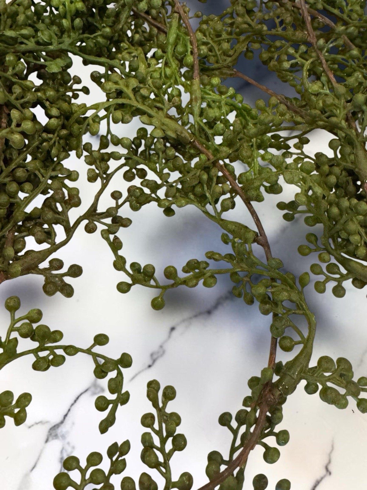 Threshold Set 3 Faux Trailing Green Stems 28″ Greenery String of Pearls Branches