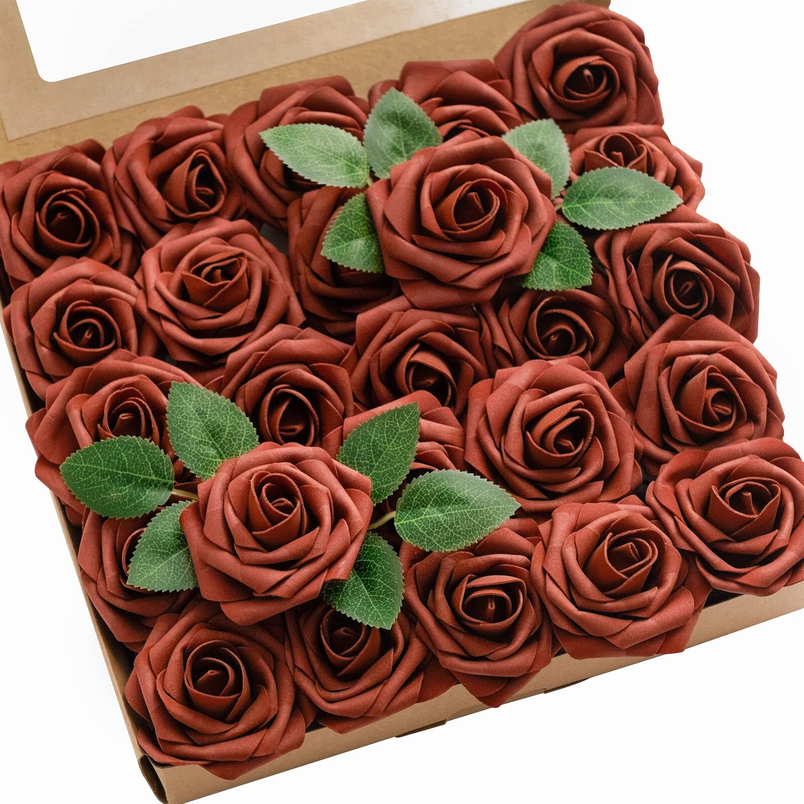 Ling’s Moment Burnt Orange & Terracotta Artificial Flowers