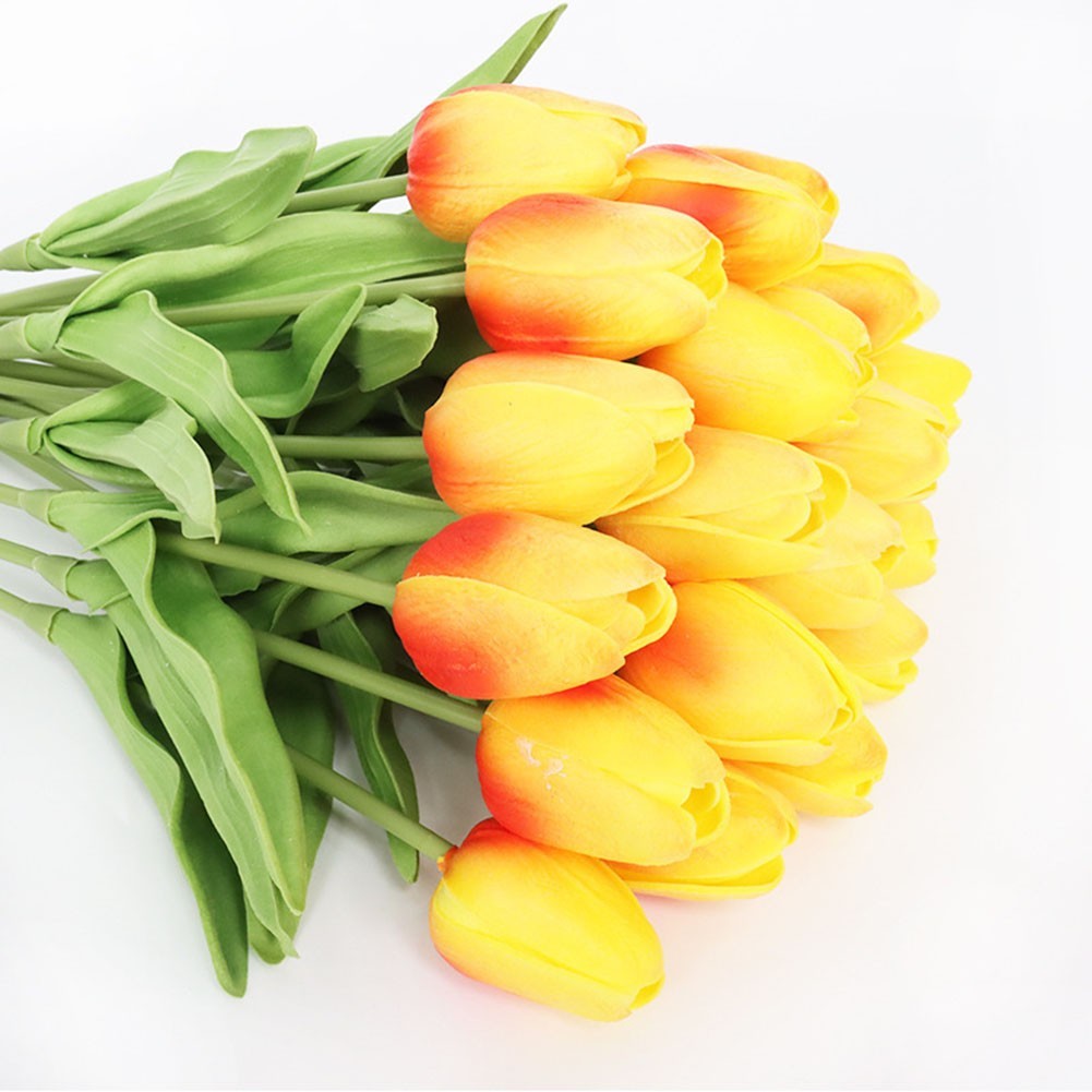 Handmade Simulation Tulip Flowers Pack of 10 Perfect for Various Occasions