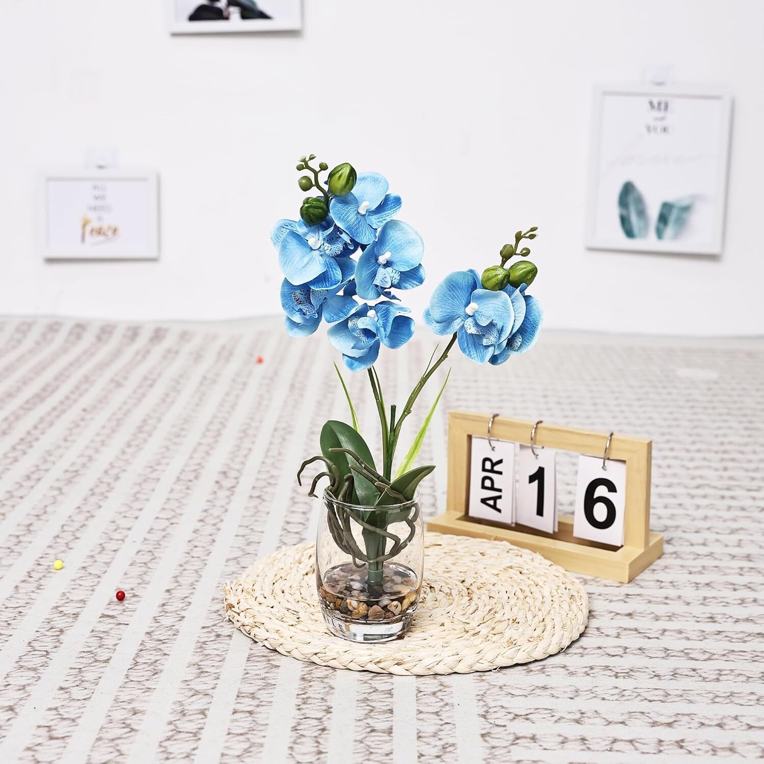 arreglos de flores artificiales orquideas mesa decoraciones para sala hogar NUEV