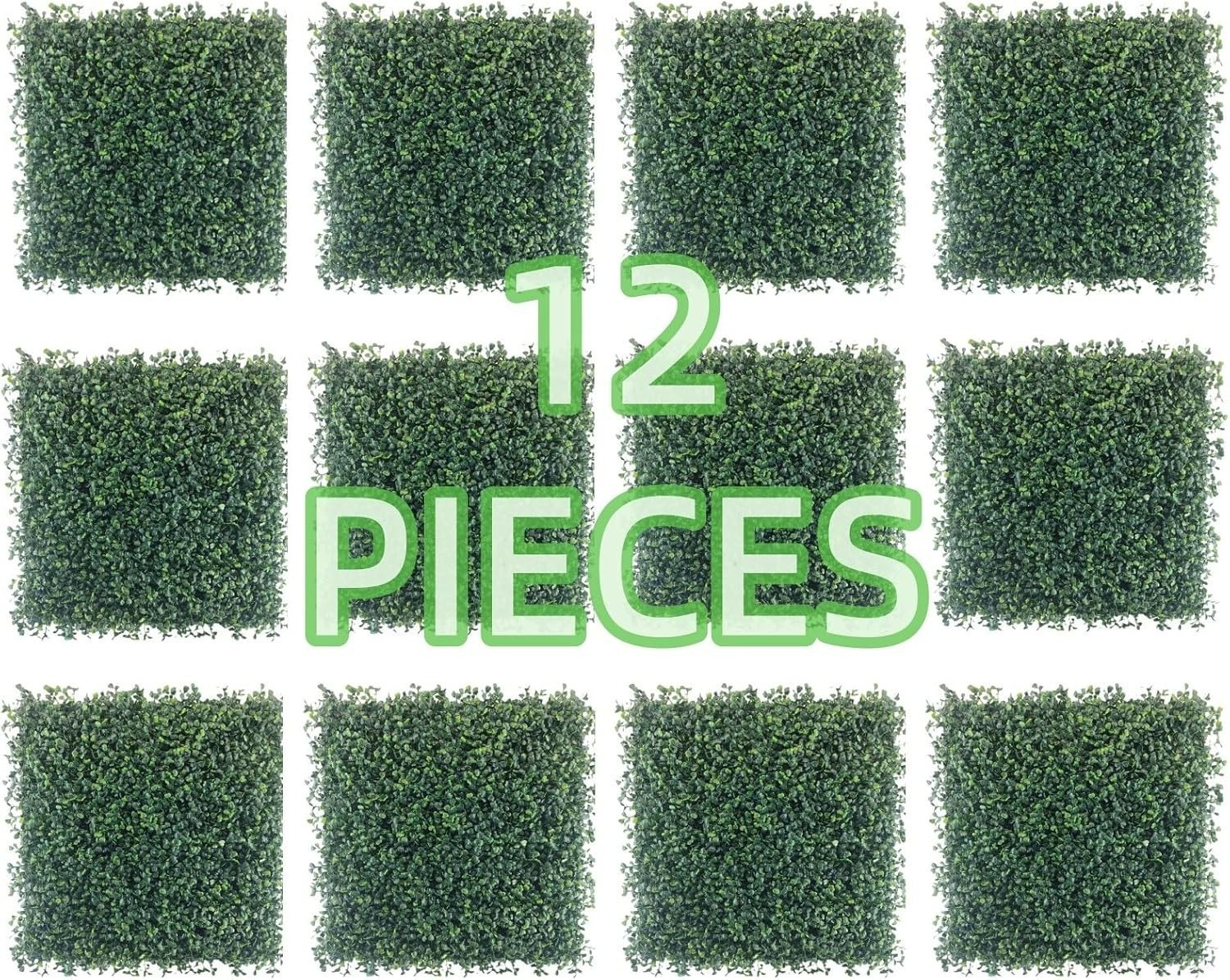 Zero Maintenance 10″x10″ Grass Wall Panels – Perfect for Indoor & Outdoor Use