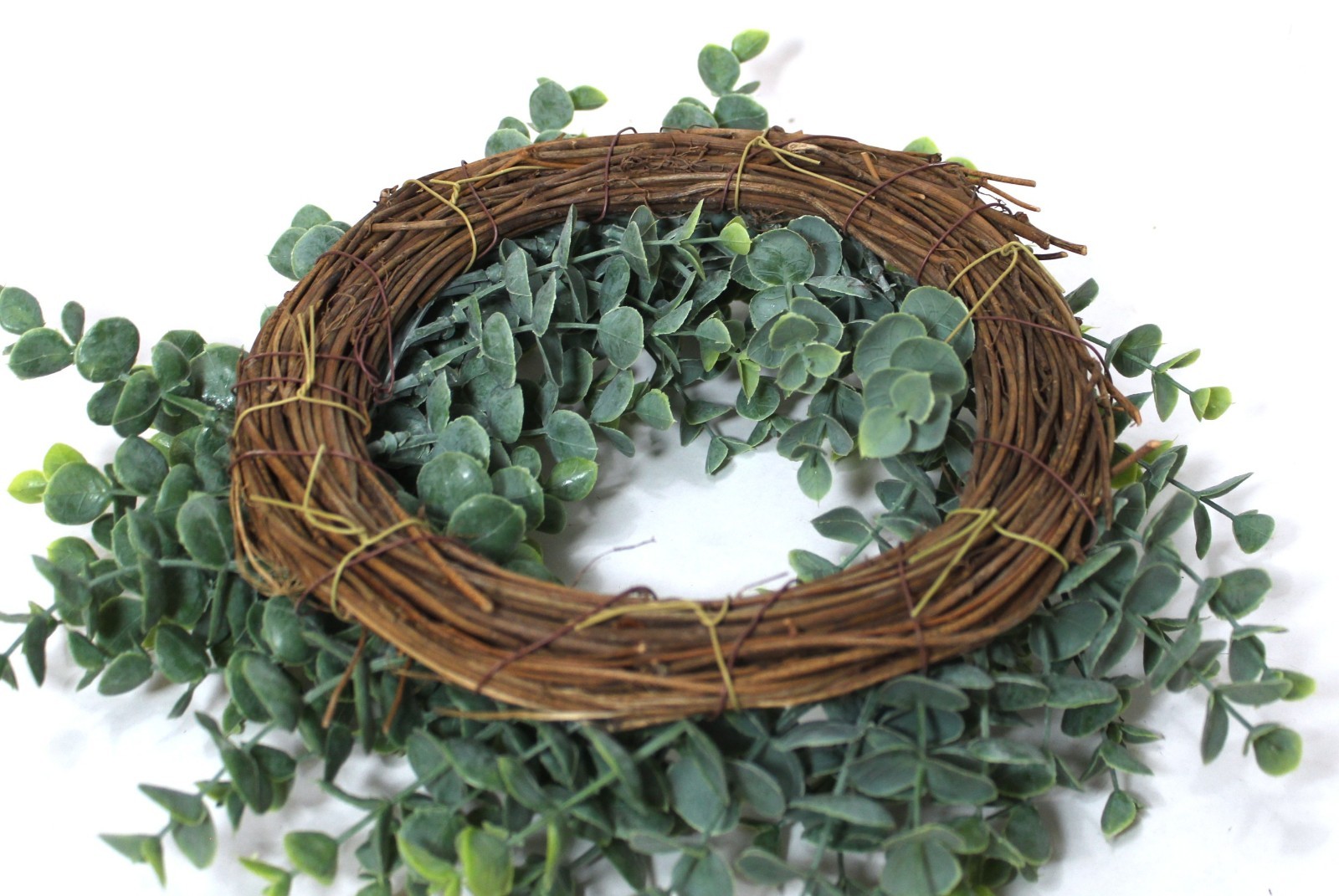 BoxWood Wreath Artificial Greenery 13″ Candle Ring