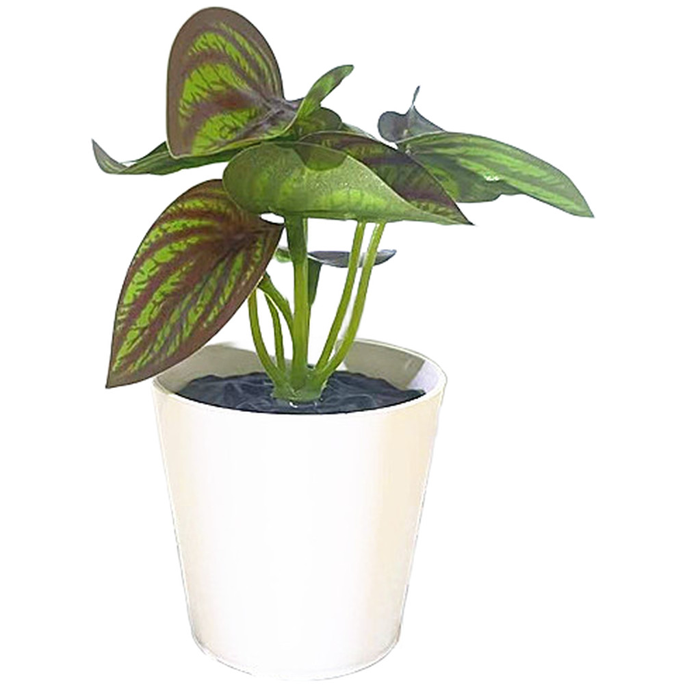 Artificial Potted Plant Simulation Greenery Desk Ornament for Home Office Decor
