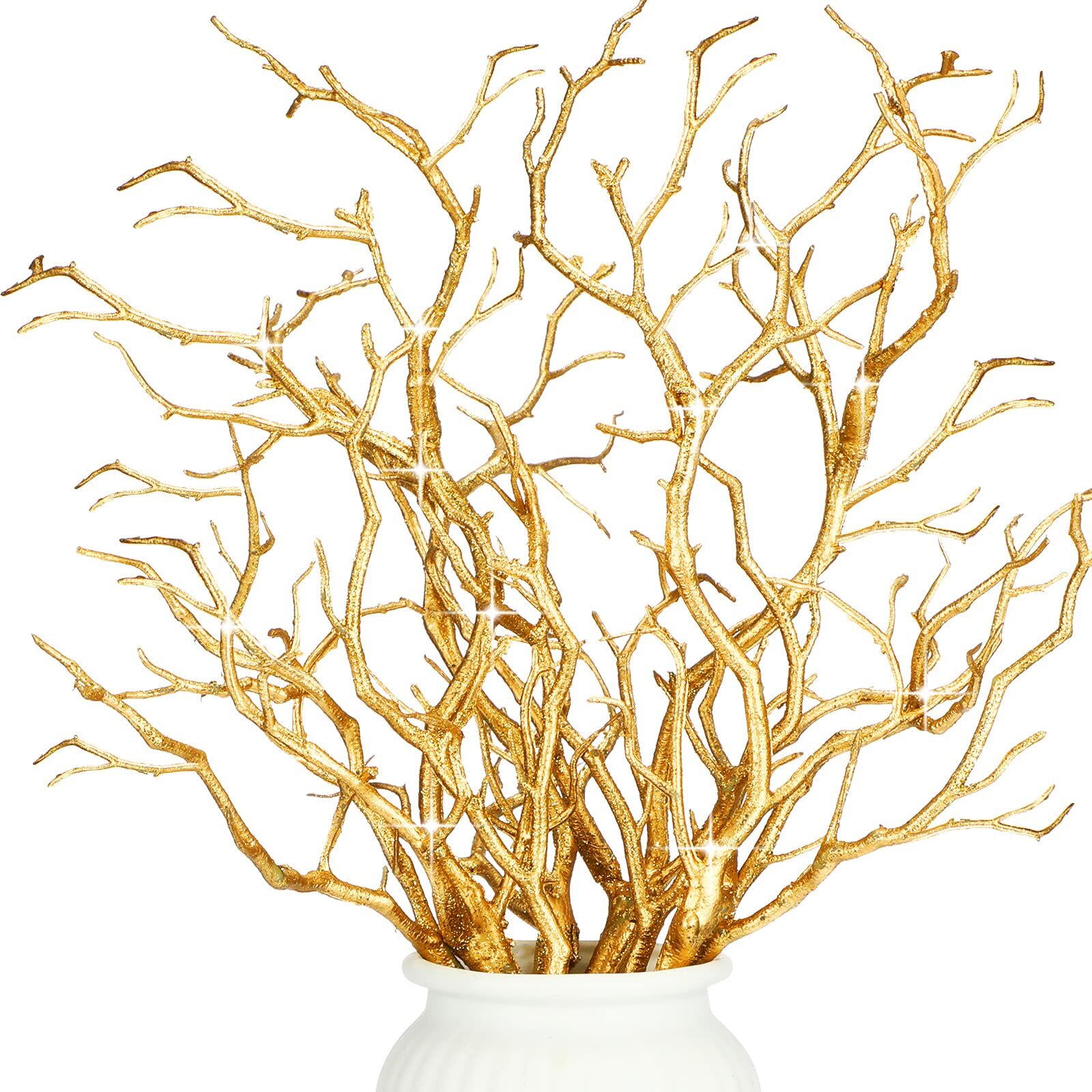 13.8 Inch Small Manzanita Branches Plastic Faux Branches Artificial Antler Sh…