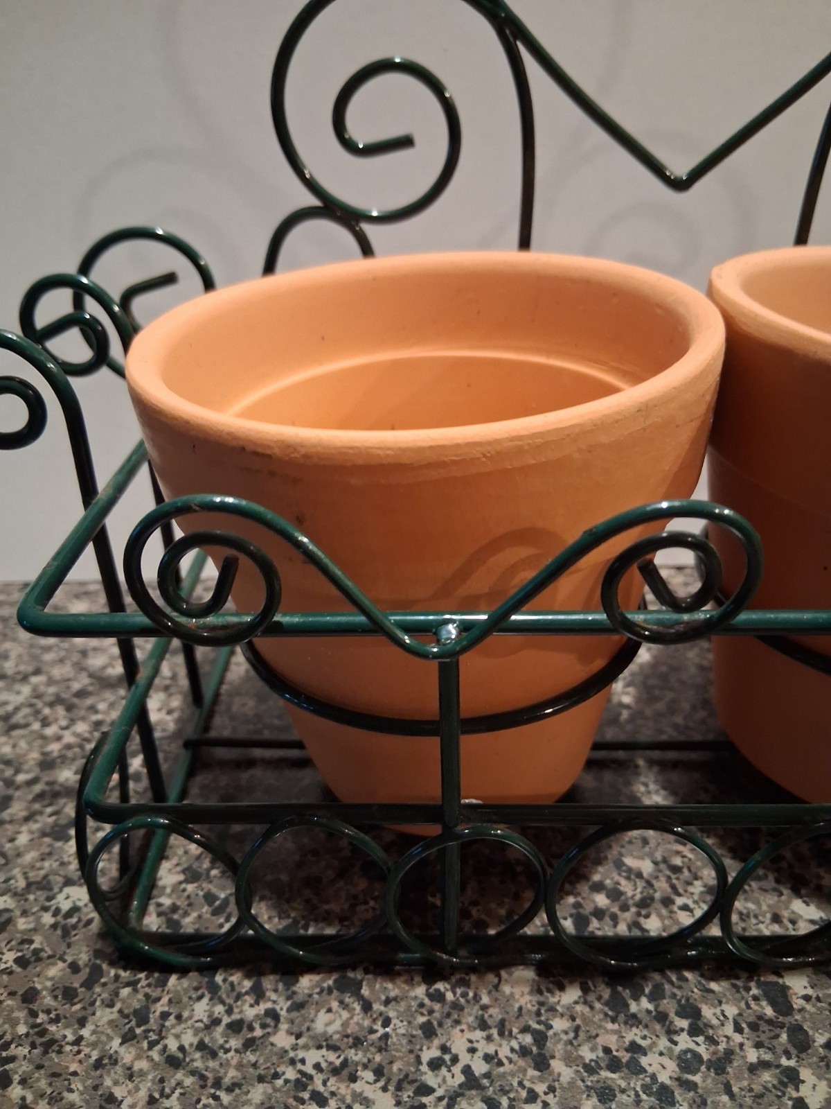 Vintage Metal Heart Design Shelf/Planter Unique Item for wall or windowsill