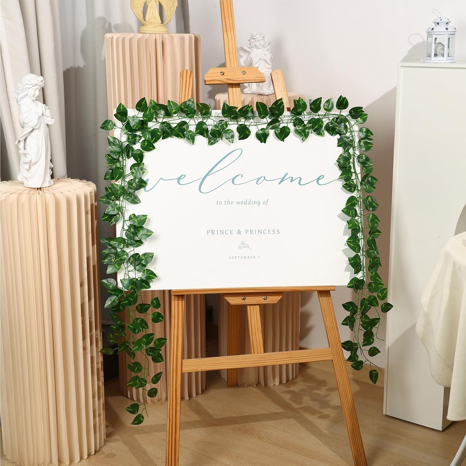 Versatile 10 Pcs Artificial Ivy Vines – 66 Feet Silk Garland for Home & Events
