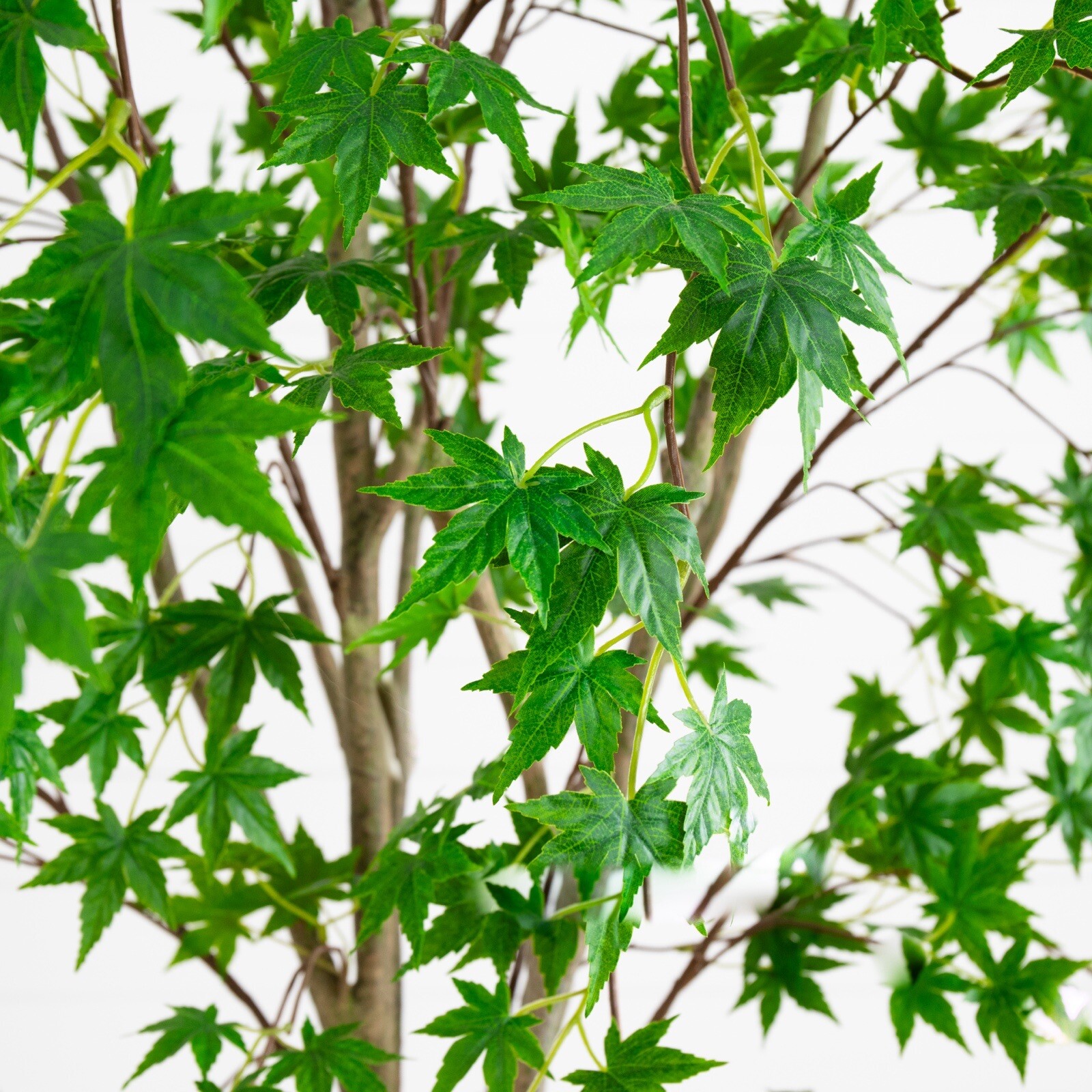 8’ Artificial Maple Tree with Real Touch Leaves Home Decor. Retail $324