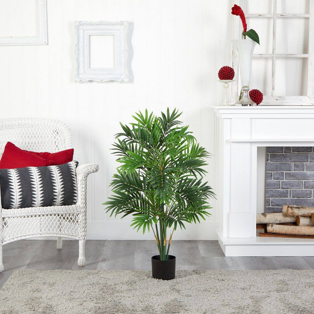 Lifelike 3 Ft. Artificial Areca Palm Tree – Perfect Indoor Decor Plant