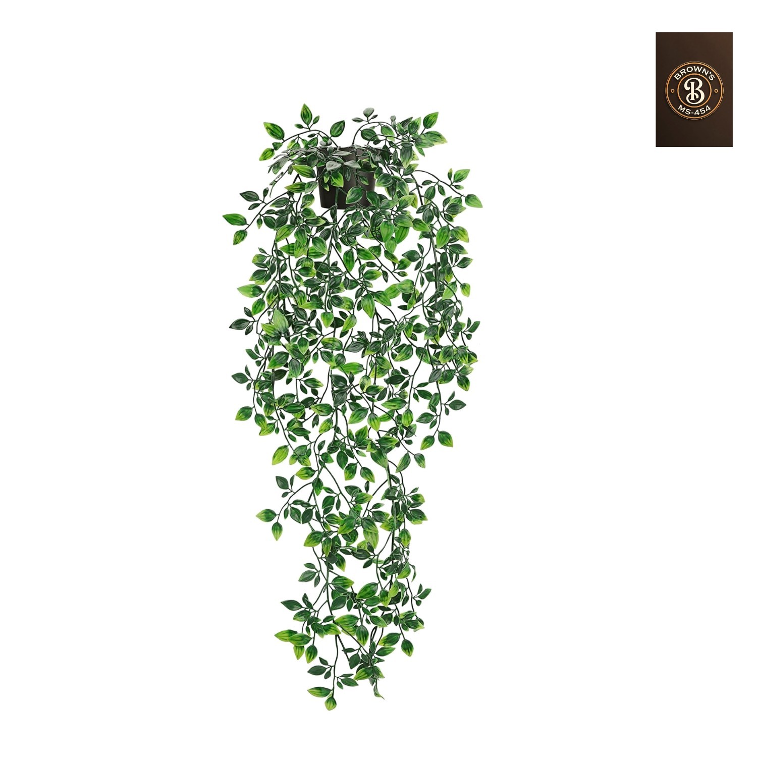 34” Fake Plants Hanging Artificial Potted Plants Indoor and Outdoor for Home…