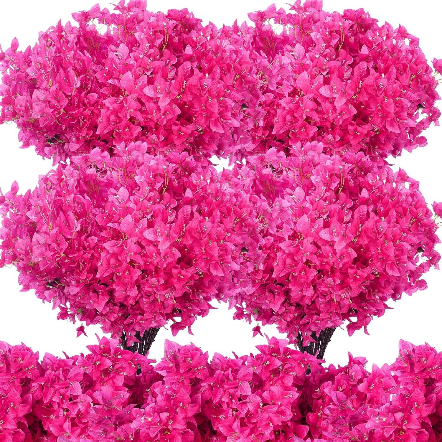 38″ Tall Silk Bougainvillea Stem Arrangement