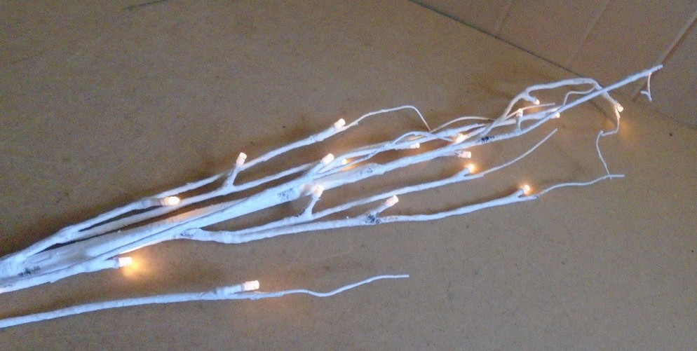 Evergreen LED Birch Branch Pack of 2 (battery operate)