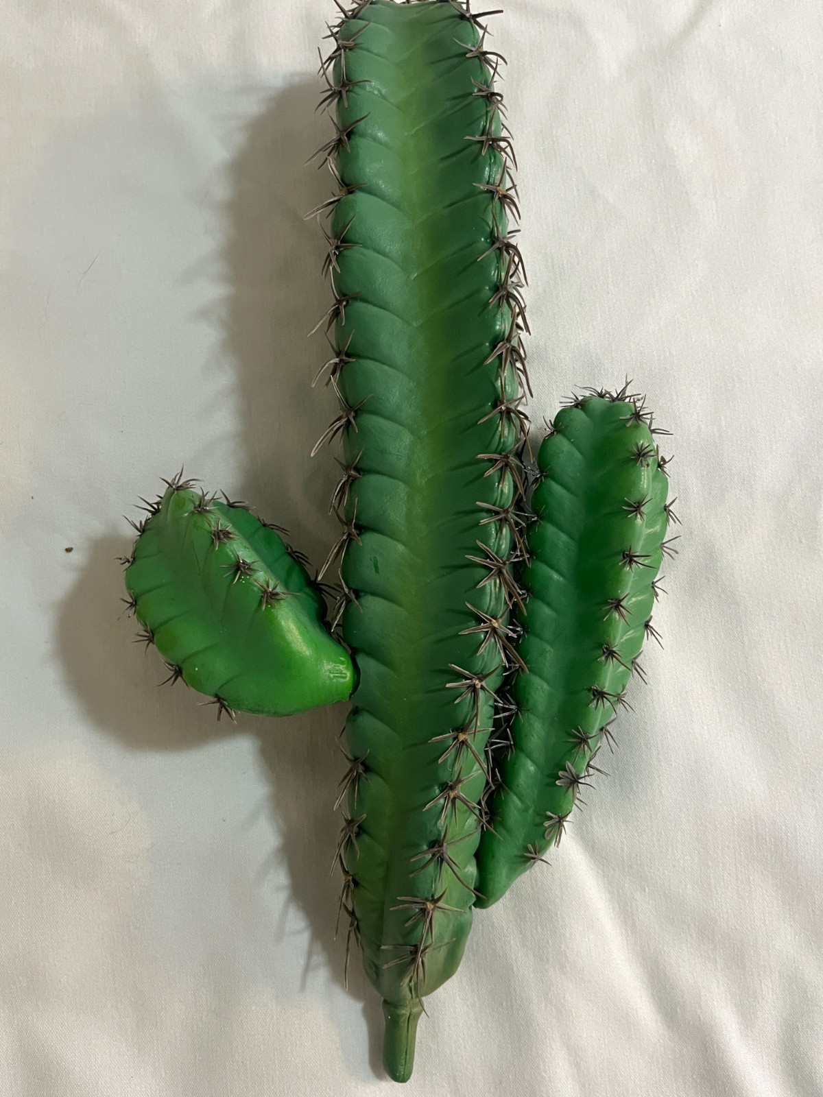 Artificial Cactus Green 7 inches wide and 15 inches tall Southwest decor NEW