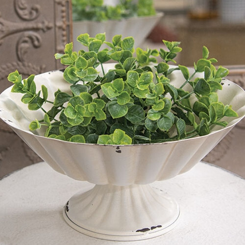 Baby Eucalyptus Taper Candle Ring 1″ Inner Dia. Greenery Floral Farmhouse