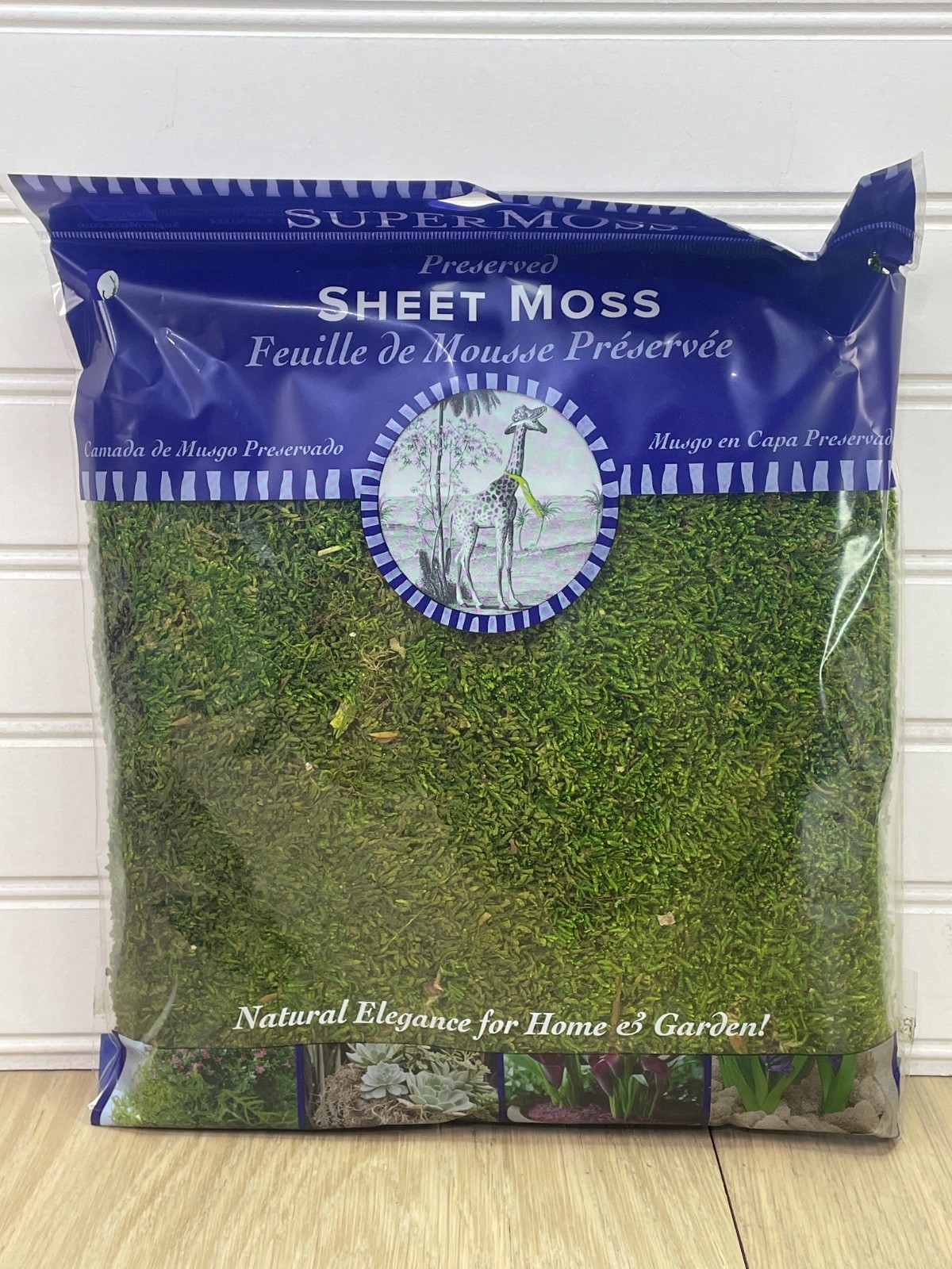 SuperMoss Preserved Sheet Moss, Fresh Green