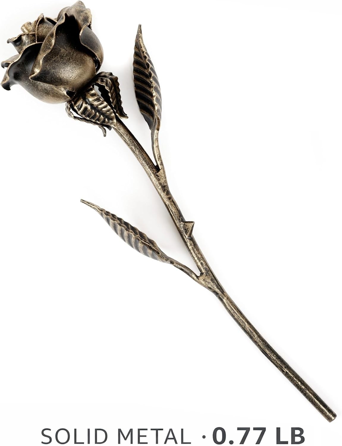 Handcrafted Bronze Rose – Forever Flower Keepsake