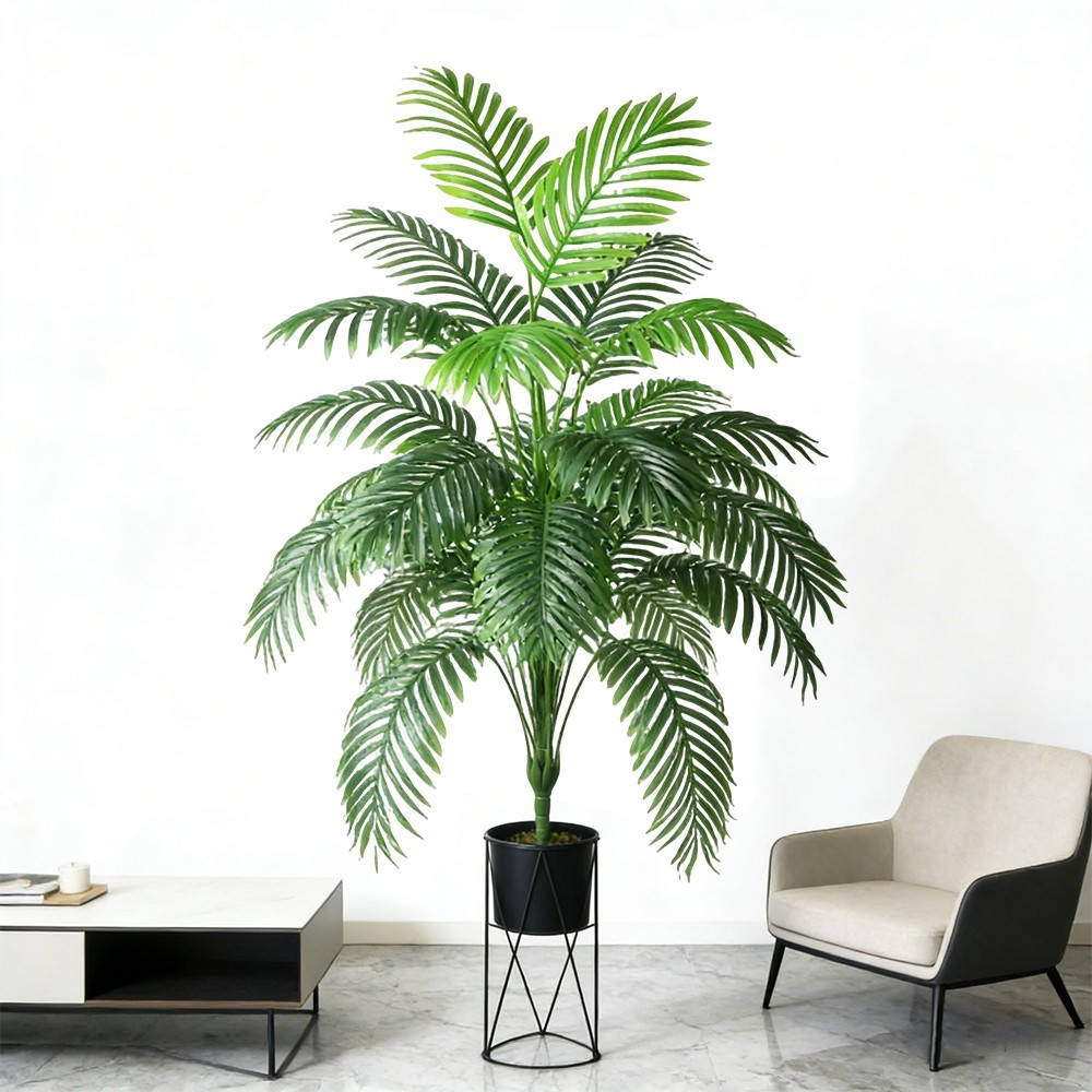 Large Artificial Palm Tree 90-120cm Fake Tropical Plant Indoor Home Office Decor