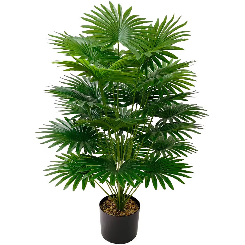 Artificial Tropical Palm Tree Large Potted Standing Nordic Style Ornament Decor