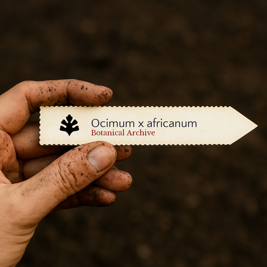 Ocimum x africanum SEEDS – Thai basil | Lemon basil