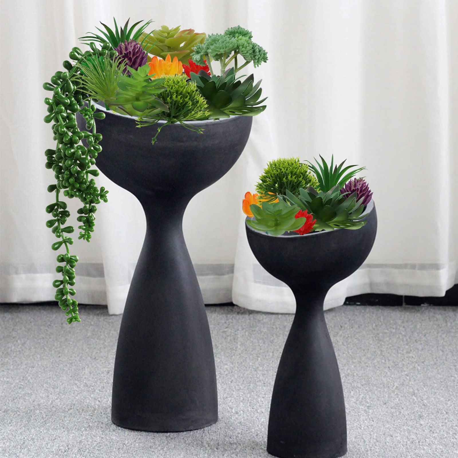 Succulents Plants Artificial, 20pcs Colorful Fake Succulents, Mini Artificial…