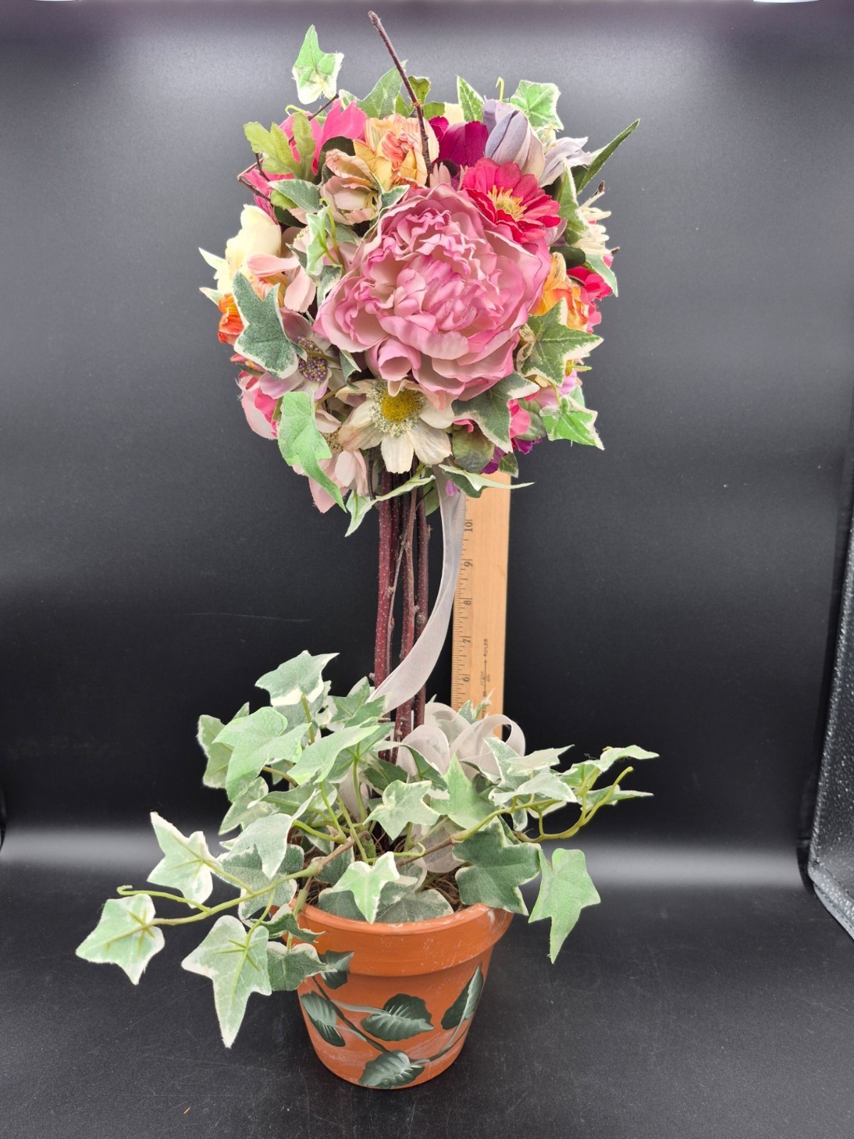 Floral Topiary, 19″