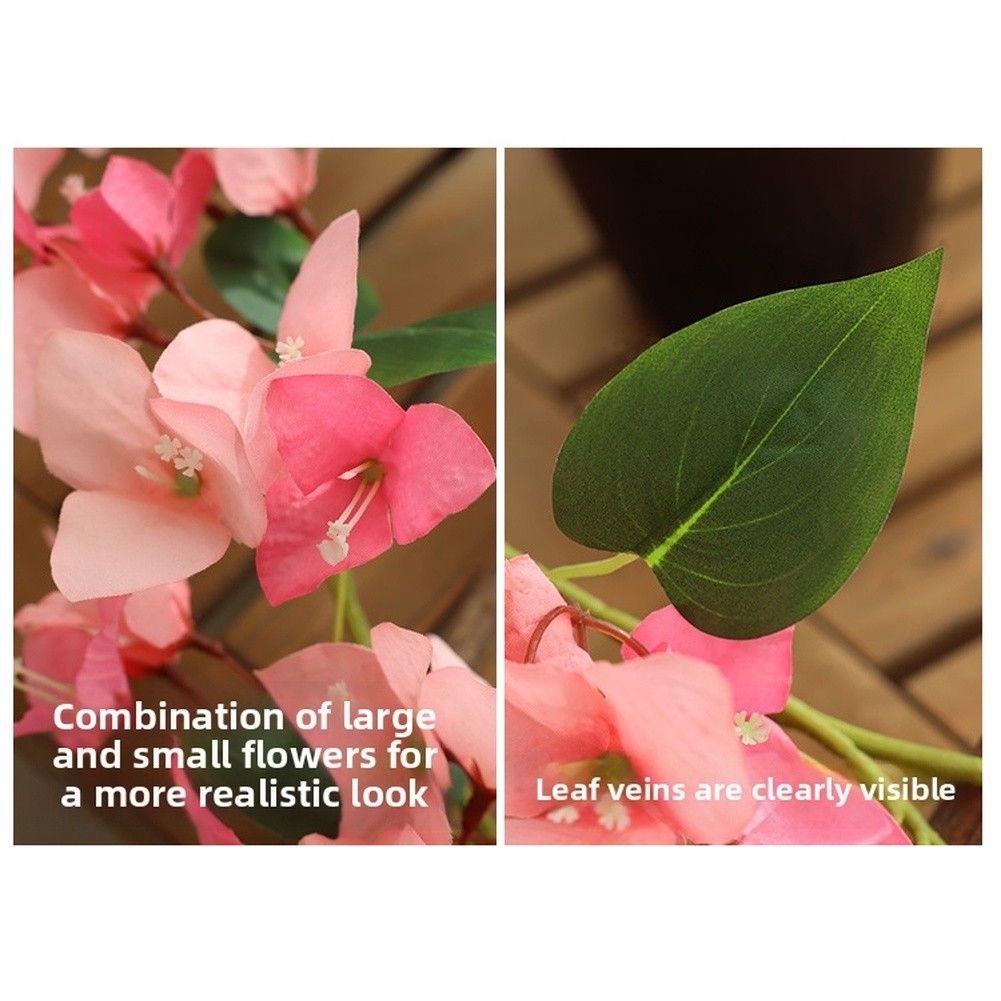 Artificial Delphinium Silk Flower Vine 210 cm for Indoor and Outdoor Door Decor