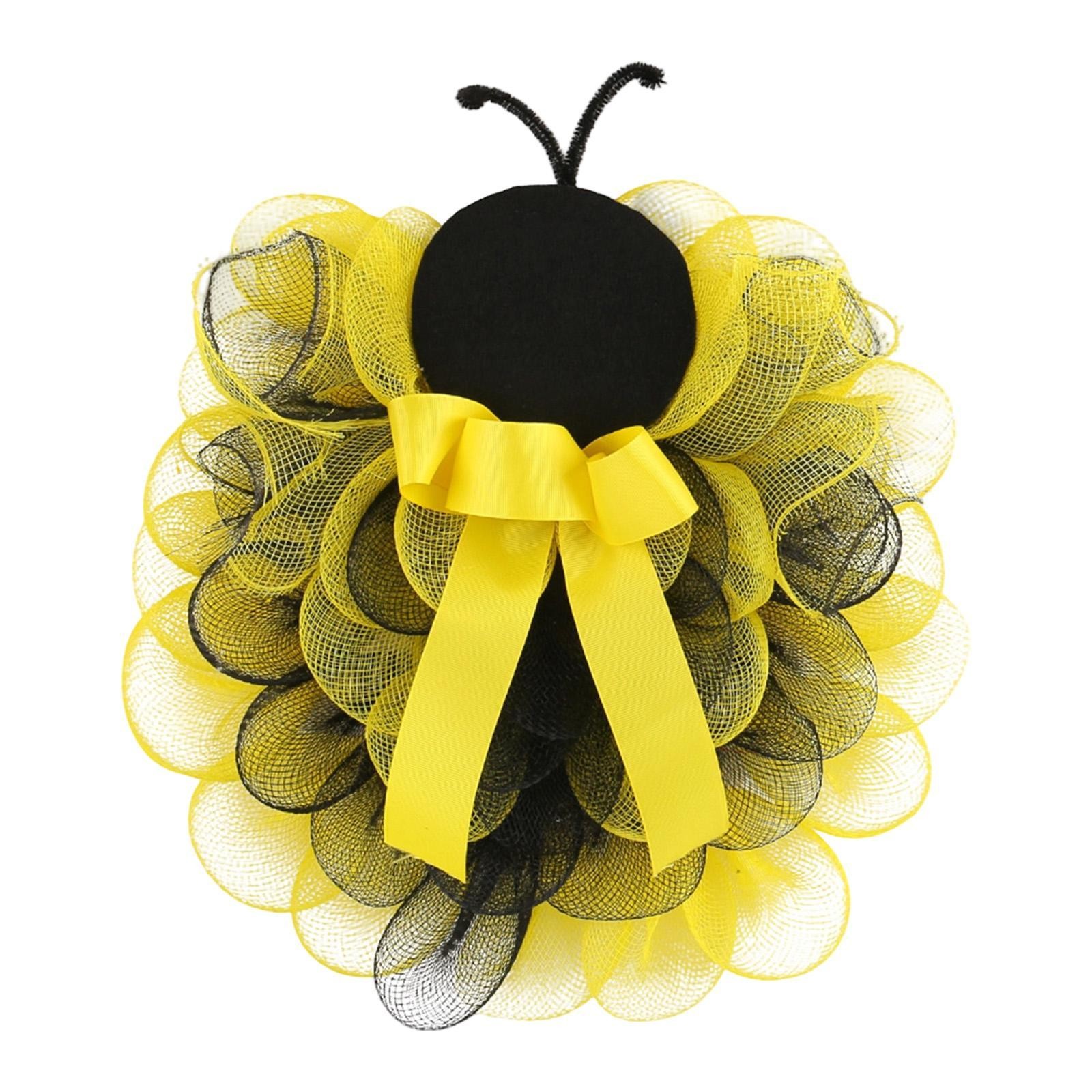 Bee Welcome Sign Bedroom Window Outside Living Room Spring Wreath Front Door