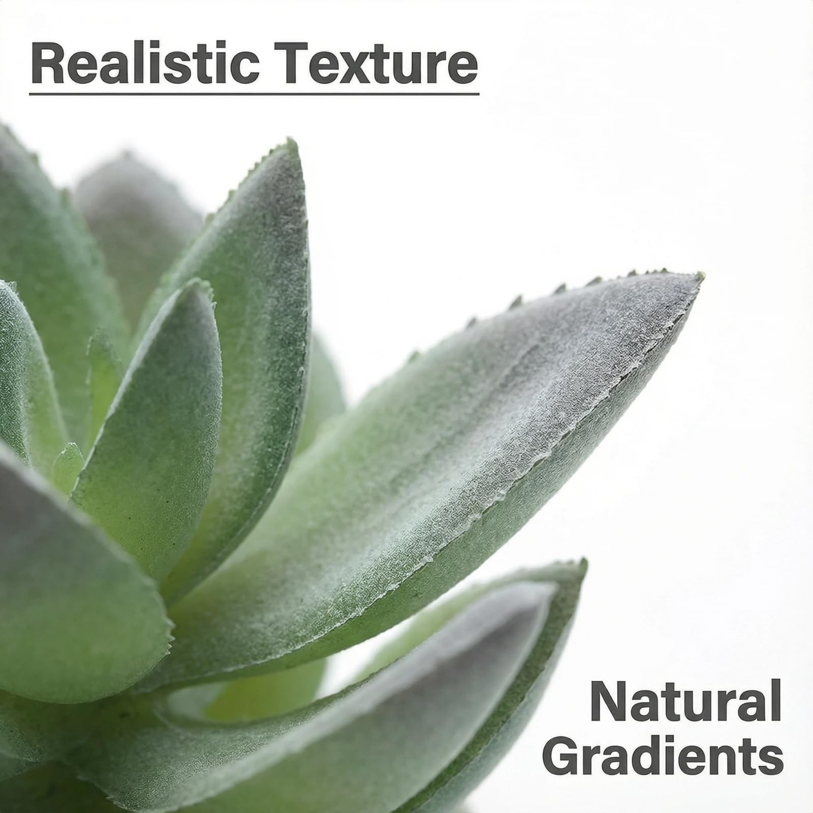 18 PCS Artificial Succulent Plants Realistic Unpotted Faux DIY Style B18