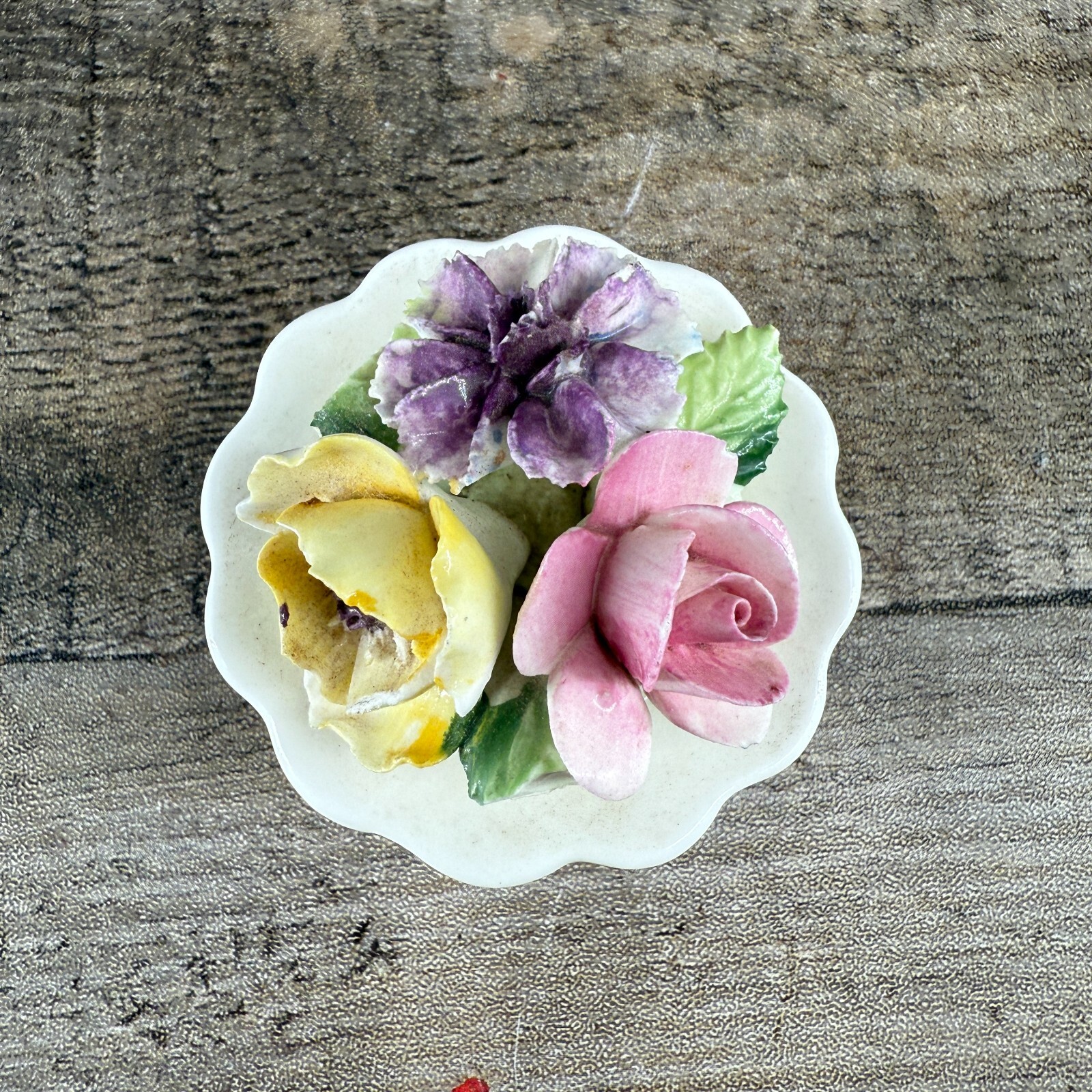 Royal Adderley England Floral Porcelain Flower Bouquet Bone China
