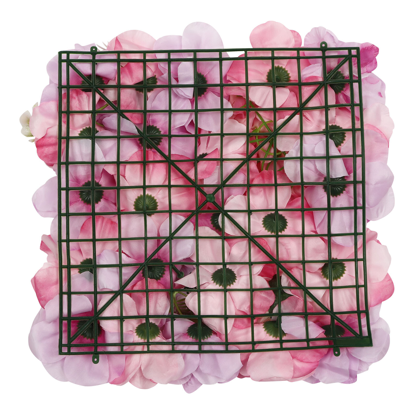 12pcs Artificial Silk Rose Flowers 3D Backdrop Wall for Wedding Party Decoration