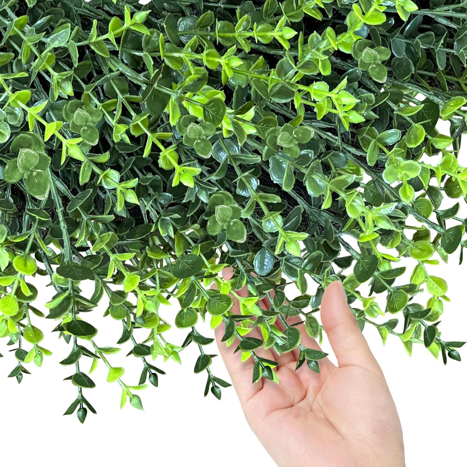 28 Inch Large Boxwoods Door Wreath for Front Door Spring Summer Fall Winter All