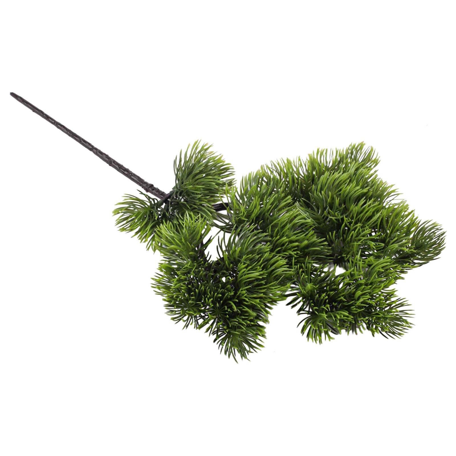6 Pack 35cm Fake Pine Branches for Indoor and Outdoor Event Decoration