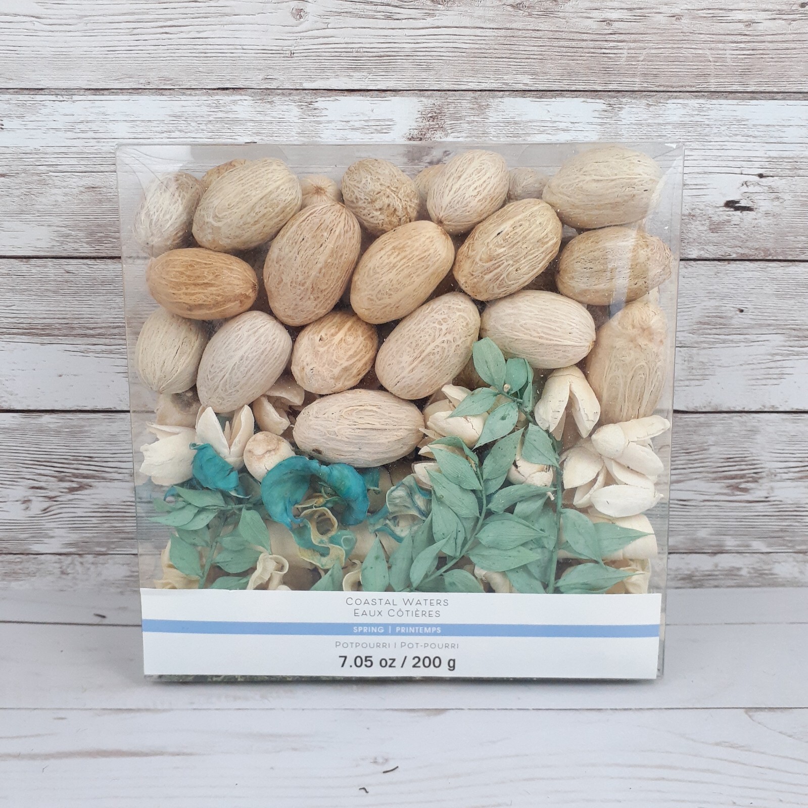 Potpourri Vase Bowl Filler Tabletop Decor Scented Coastal Waters