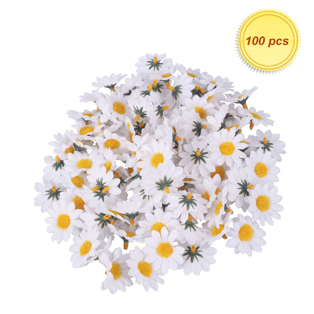 Daisy Flowers Heads DIY Beautiful Gerbera Head for Baby Shower Party Decoration