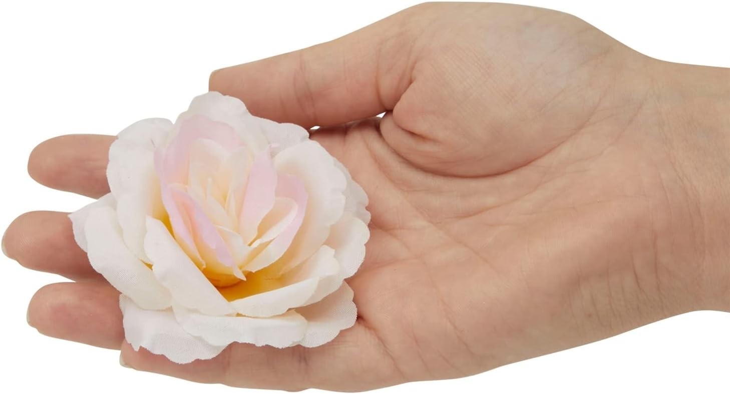 Elegant 60-Piece Silk Flower Set: Mini Heads, 6 Colors – Perfect for All Seasons