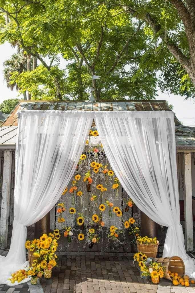 Laelfe Artificial Sunflower Flowers Long Stem Silk Fake Large Sunflowers Deco…