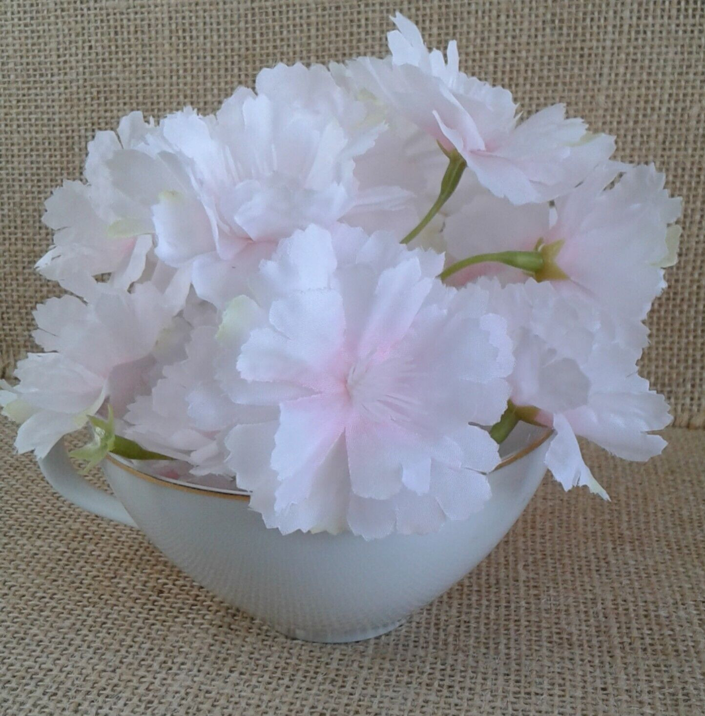 Fluffy Pink Floral Decor Rose Porcelain Tea Cup Chic Country Original Gift 1461