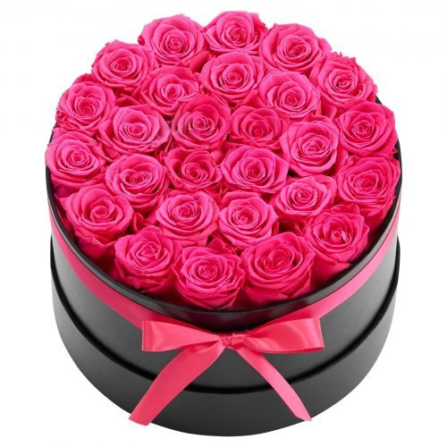 Forever Flowers, 27 Preserved Roses in a Box, Eternal Flowers Immortal Bouquet