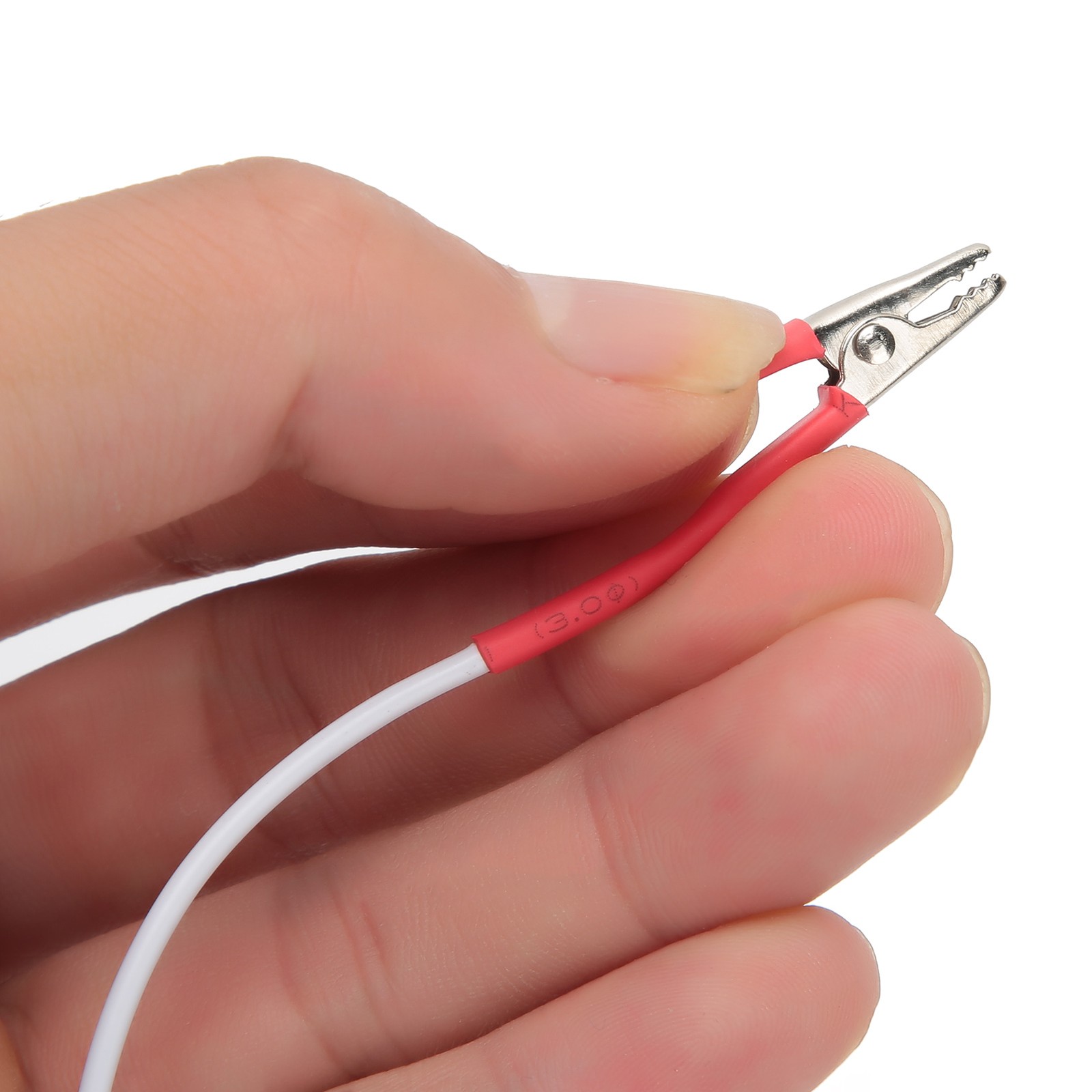 20pcs Clip Electrode Wires Durable For TENS Unit Therapy