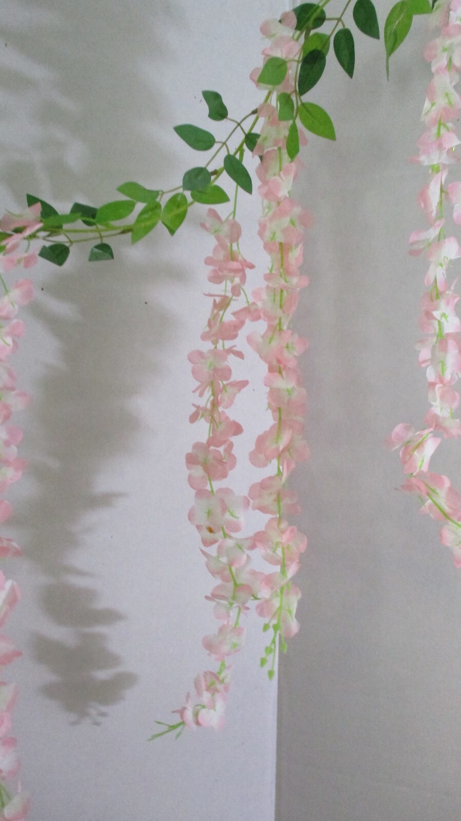7.2 Feet HANGING PINK WISTERIA / DOGWOOD GARLAND VINES~ New in Package (tk)