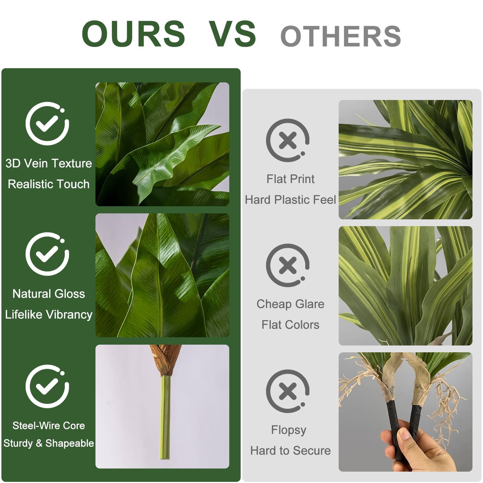 4 Pcs Artificial Greenery Stems Fake Bird Nest Fern Faux Branches Artificial …